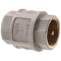 Клапан обратный никелированный 1" (KR-172-N) (KR2769)
